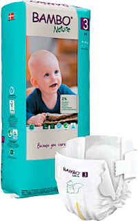 Scutece numărul 3 4-8kg Bambo Nature