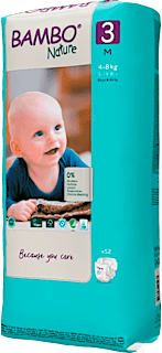 Scutece numărul 3 4-8kg Bambo Nature