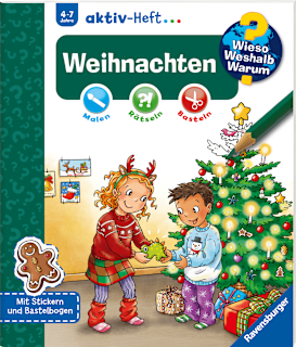 Kindersachbuch Wieso? Weshalb? Warum? Aktiv-Heft Weihnachten Ravensburger