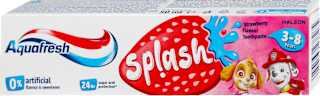 splash pasta za zube za decu - jagoda, 3-8 godina Aquafresh