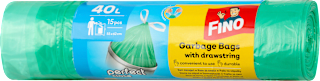 Kese za smeće u boji, zapremina: 40l FINO