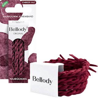 Haargummis Bordeaux Rot Bellody