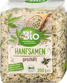 Saaten Hanfsamen geschält dmBio