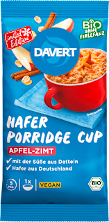 Owsianka instant jabłko - cynamon Davert