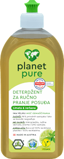 Deterdžent za ručno pranje posuđa – Limeta & verbena planet pure