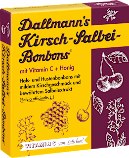 Bonbon, Kirsch-Salbei mit Honig Dallmann's