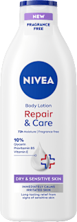 Testápoló Repair & Care Sensitive NIVEA