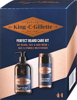 Darilni set Perfect Beard Care Kit King. C. Gillette