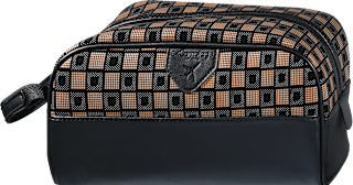 Moška toaletna torbica - črna Camomilla