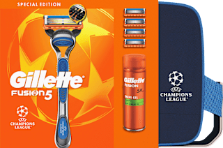 Geschenkset Rasierer, Fusion5 7tlg Gillette