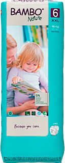 Scutece numărul 6 16+kg Bambo Nature