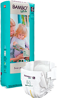 Scutece numărul 6 16+kg Bambo Nature