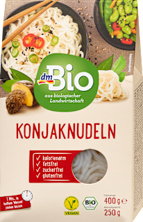 Proizvod od korena konjaka (glukomanana) u vodenom nalivu, u obliku tankih rezanaca dmBio