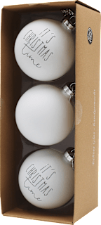 Glaskugel It's Christmas Time  KUWOPA