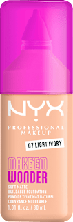 Alapozó, Make 'Em Wonder 07, Light Ivory NYX PROFESSIONAL MAKEUP