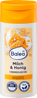 Krémový sprchovací gél mlieko a med Balea