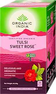 Bio Tulsi tea Sweet Rose, 25 filter ...