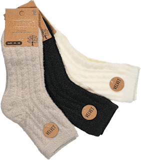 Ženske visoke termo nogavice, velikost: 35-38 (3 par) PESAIL