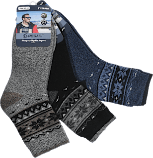 Moške termo nogavice, velikost 43-46 (3 par) PESAIL