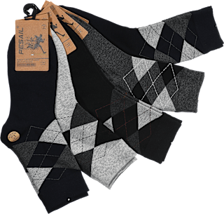 Moške visoke nogavice, velikost: 43-46 (5 par) PESAIL