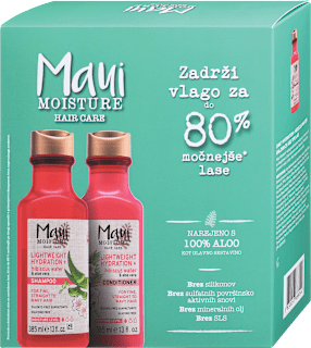 Darilni set za nego las Lightweight Hydration+ Maui MOISTURE