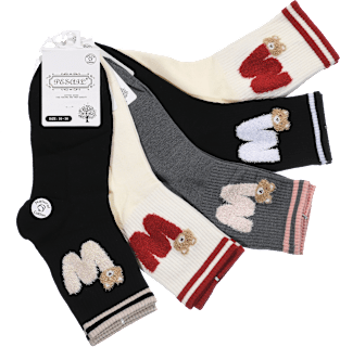 Ženske visoke nogavice, velikost: 35-38 (5 par) PESAIL