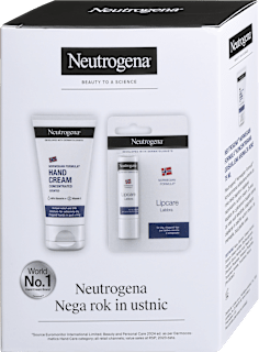 Darilni set za nego rok in ustnic Neutrogena