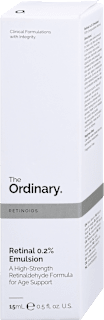 Emulzija za učvrstitev kože Retinal 0.2% The Ordinary.