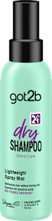 suchý šampon na vlasy Extra Care got2b