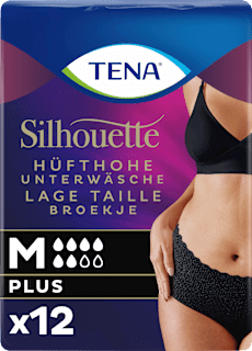 Pants Inkontinenz Silhouette schwarz Gr. M TENA