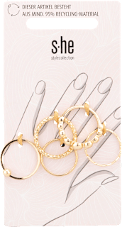 Ring-Set gold  s-he stylecollection
