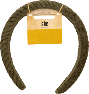 Haarreif gepolstert grün s-he stylecollection