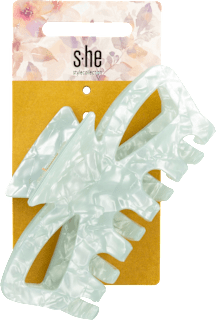 Haarklammer türkis Perlmutoptik s-he stylecollection