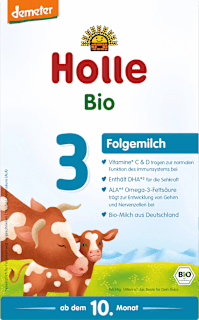 Folgemilch 3 ab dem 10. Monat Holle