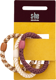 Haargummi-Set in Spiralform  s-he stylecollection