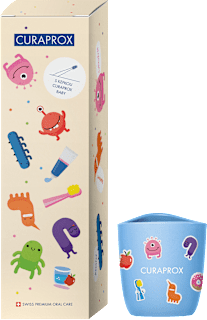 Balíček starostlivosti o zuby Baby modrý CURAPROX