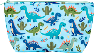 Kindertasche blau mit Dinos  Vito & Joe