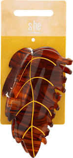 Haarklammer Blatt  s-he stylecollection