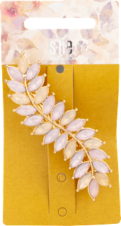 Patentspange mit Strasssteine  s-he stylecollection