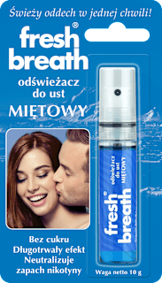 Odświeżacz do ust Miętowy fresh breath