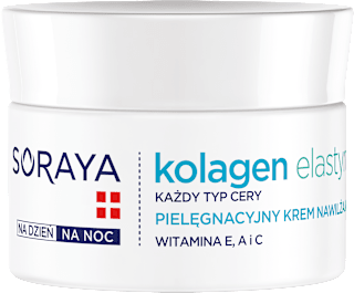 Pielęgnacyjny krem nawilżający Kolagen Elastyna Soraya