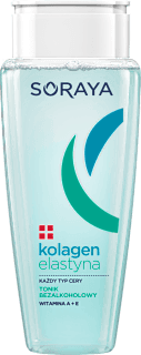 Tonik bezalkoholowy Kolagen Elastyna Soraya