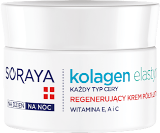 Regenerujący krem półtłusty Kolagen Elastyna Soraya