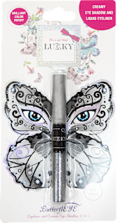Sjena i tuš za oči 2u1 - Silver  LUKKY