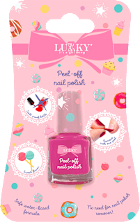 Peel-off lak za nokte – fuksija LUKKY