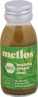 Bio Shot matcha zázvor  mellos