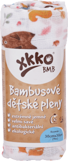 Bambusové plienky 30x30 cm - Wild Forest MIX xkko