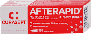 Ochranný gél na afty a ústnu sliznicu Afterapid+ Curasept