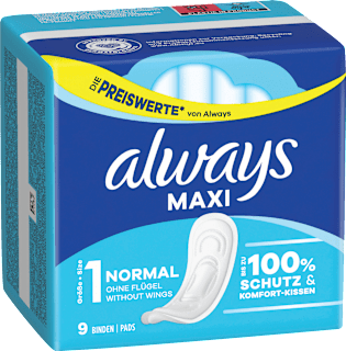 Maxi-Binden Normal always