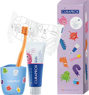 Balíček starostlivosti o zuby Kids modrý CURAPROX